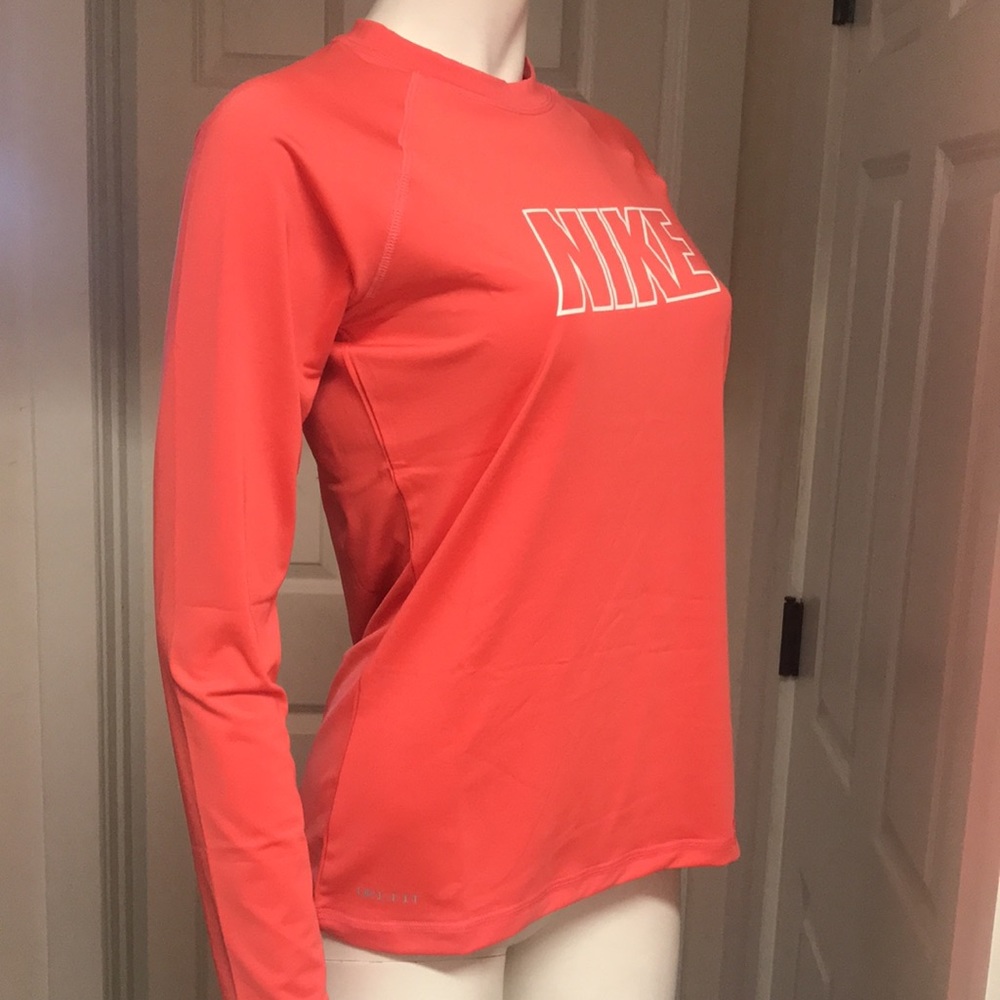Nike Red Women's Swim Top - Picture 3 of 9